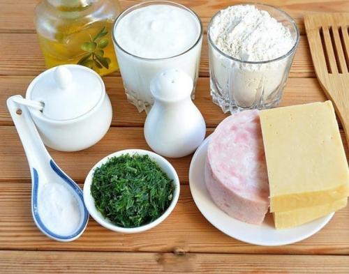 Сырные лепешки с начинкой. 01