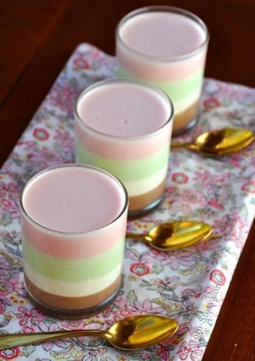 Десерт Сметанка Радуга. 01