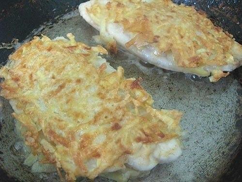 Рыба в картофельной корочке. 06