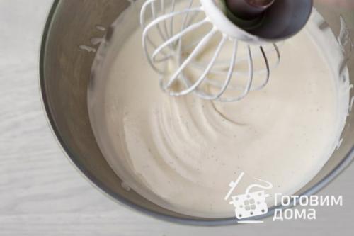 Мусс с белым шоколадом Ваниль - Базилик. 06