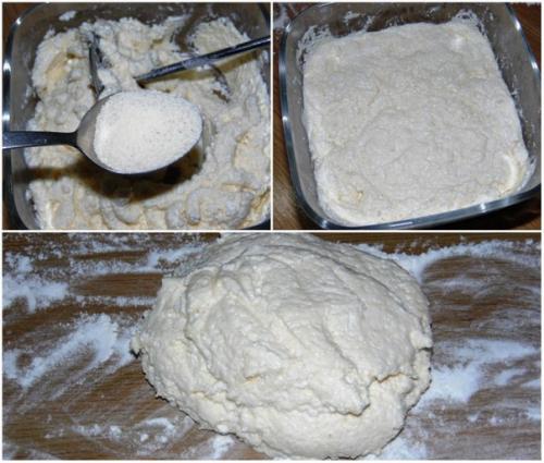 Балабушки творожные.  Ингредиенты: 02