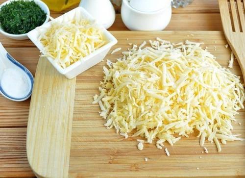 Сырные лепешки с начинкой. 03