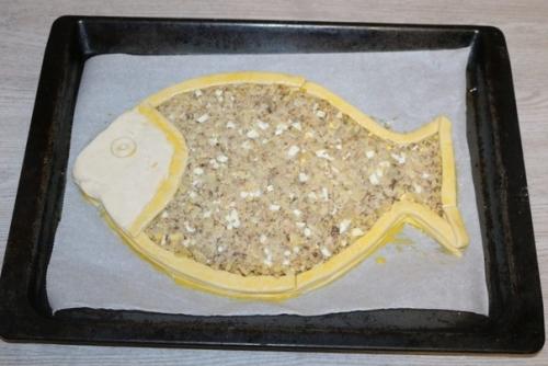 Пирог Золотая Рыбка. 02 Пирог Золотая Рыбка. 02