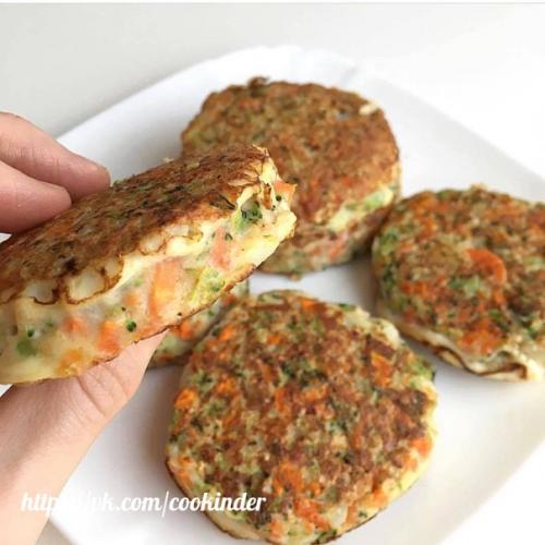 Котлетки из овощей, ничуть не хуже мясных.
