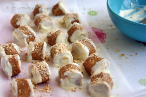 Конфеты с банановой начинкой. 09