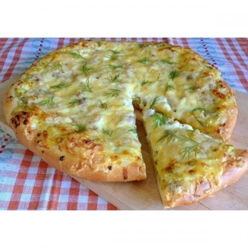 Деревенская пицца.  Ингредиенты: