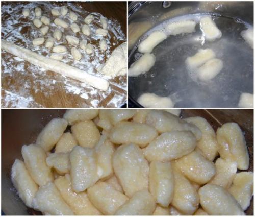 Балабушки творожные.  Ингредиенты: 03