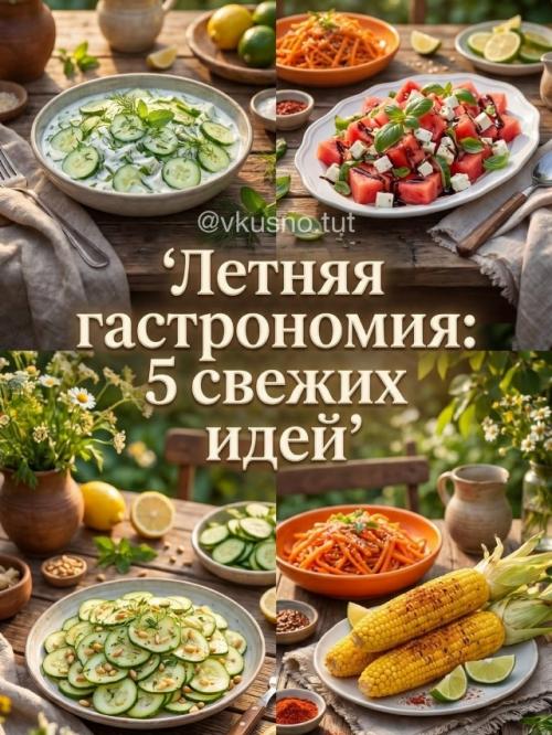 Вот топ 5 необычных летних овощных салатов, которые выглядят просто, но дают 