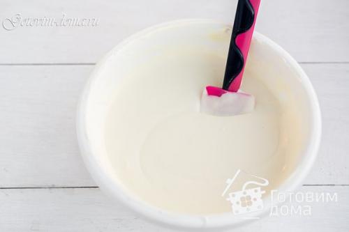 Мусс с белым шоколадом Ваниль - Базилик. 08