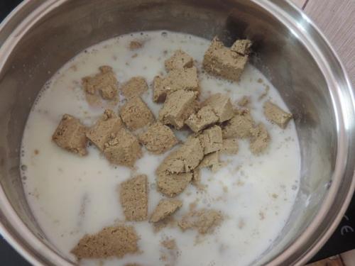 Песочный торт с кремом из халвы. 05 Песочный торт с кремом из халвы. 05