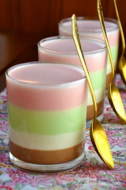 Десерт Сметанка Радуга.