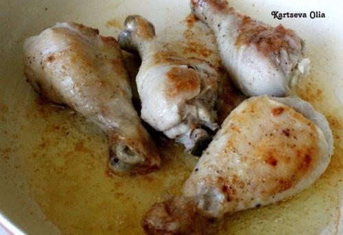 Курица с рисом и овощами по-каталонски. 01