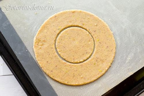 Муссовый торт Клубника - Ваниль - Базилик. 03