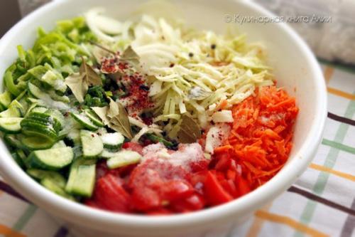 Салат Кубанский.  Понадобится: 03