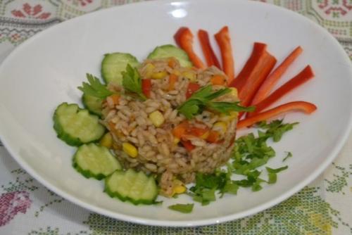 Рис по-монастырски.  Ингредиенты: