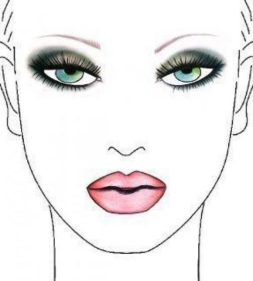 Как выполнить цветной Smoky Eyes. 01