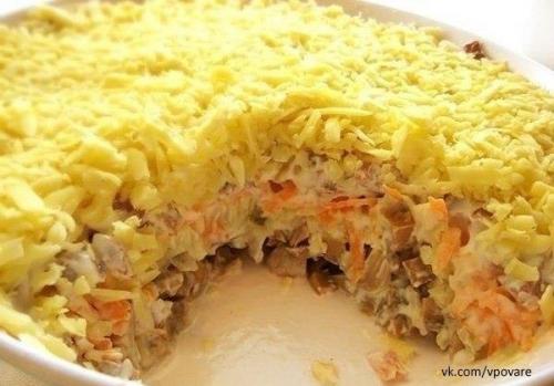 10 рецептов приготовления праздничных салатов. 08