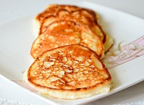 Творожные оладушки.  Для этого нам понадобится: