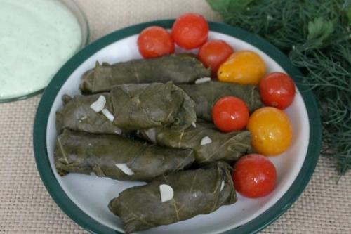 Болгарские голубцы.  Ингредиенты: