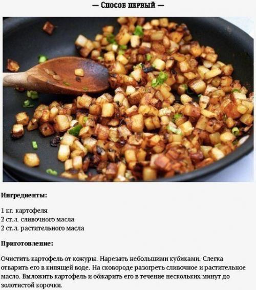 Пост для любителей жареной картошки.