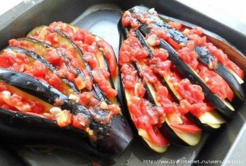 Фаршированные баклажаны.   Вам потребуется: 05