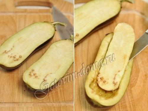 Баклажаны, фаршированные мясом. 02