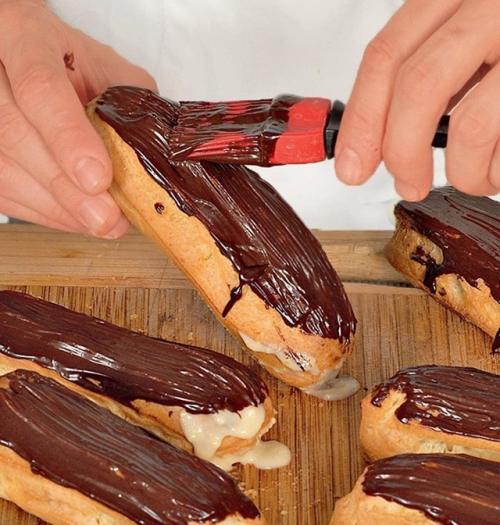 Эклеры со сливочным кремом. 06 Эклеры со сливочным кремом. 06