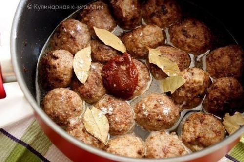 Очень вкусный вариант тефтелек с подливкой! 03 Очень вкусный вариант тефтелек с подливкой! 03