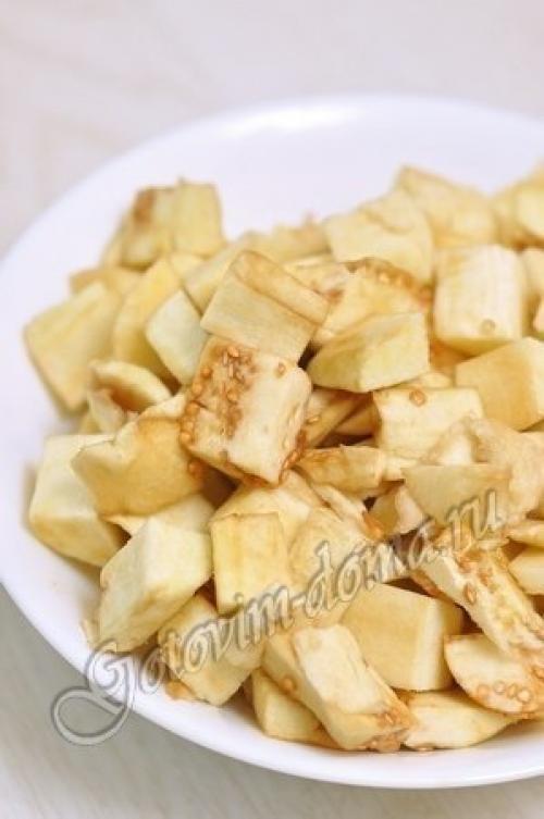 Баклажаны, фаршированные мясом. 03