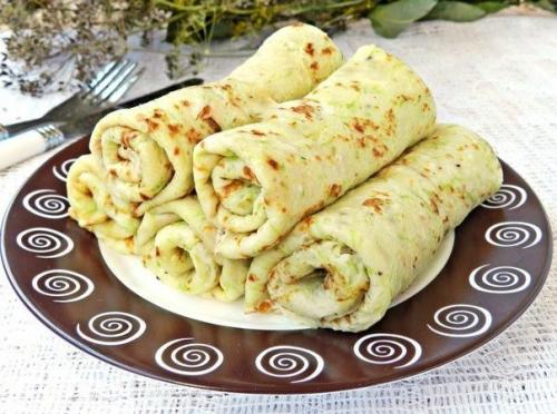 Кабачковые блинчики.   Вкусные кабачковые блинчики можно на завтрак или на ужин приготовить. 05