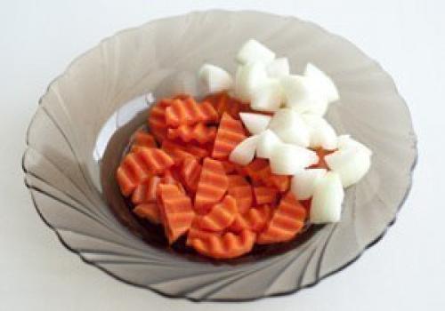 Сырный суп (с плавленным сырком) с курицей. 02