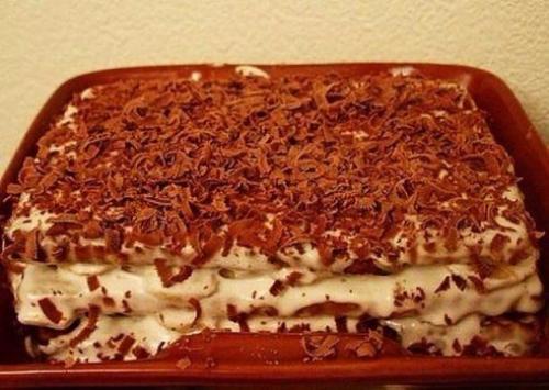 Торт из печенья.