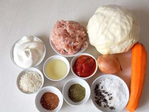 Голубцы в томатно - сметанном соусе. 01