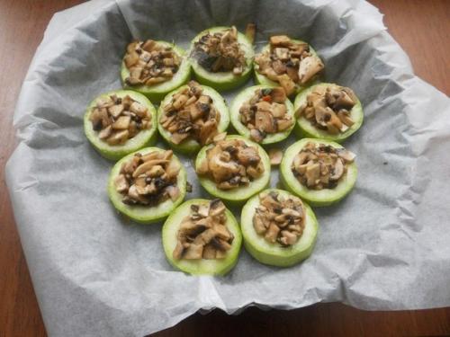 Рецепт кабачков с шампиньонами. 03