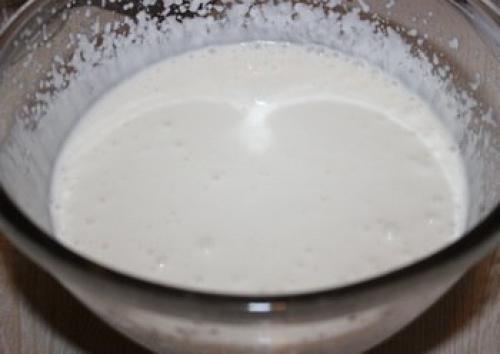 Сметанно - клубничное желе. 03