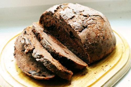 Шоколадный хлеб. Дрожжи сухие активные 10 г. сливочное масло 15 г.