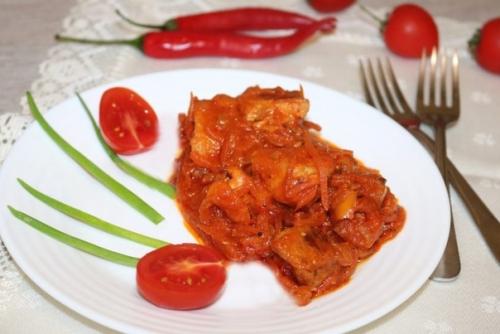 Свинина в красном соусе. 02 Свинина в красном соусе. 02