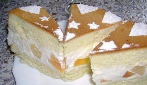 Бисквит с творожным кремом?