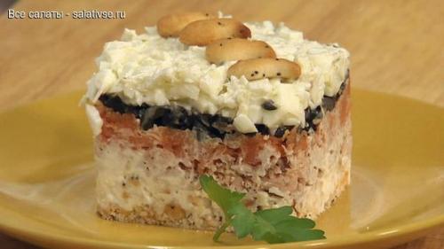 Рецепты вкуснейших салатов на праздничный стол. 03