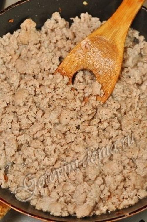 Баклажаны, фаршированные мясом. 07