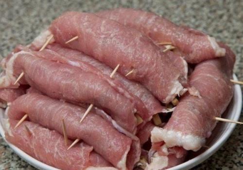 Рулетики мясные к праздничному столу. 07