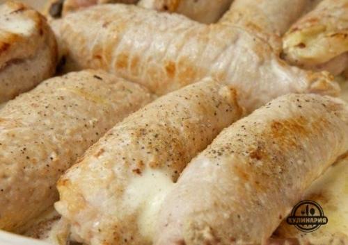 Рулетики мясные к праздничному столу. 09