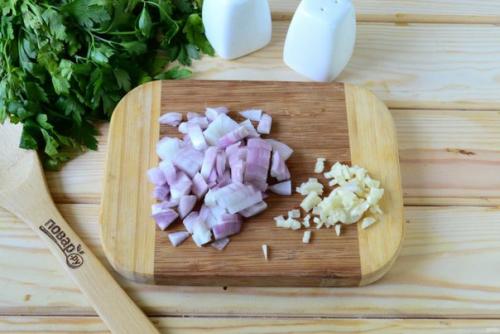 Кабачки, фаршированные куриной грудкой. 03