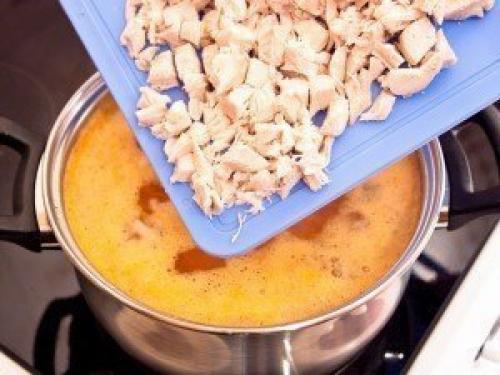 Сырный суп?   Вам потребуется: 08