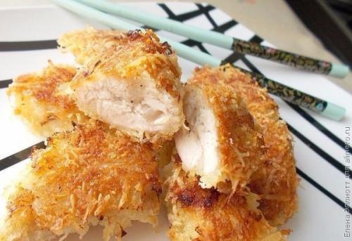 Золотистая курочка в СУХАРЯХ. 06
