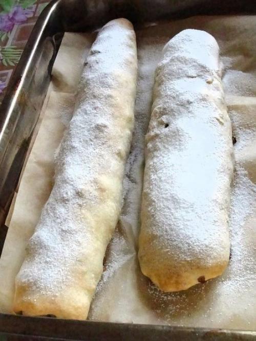 Яблочный штрудель. Ингредиенты: 05