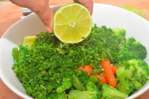 Гарнир из брокколи. 08