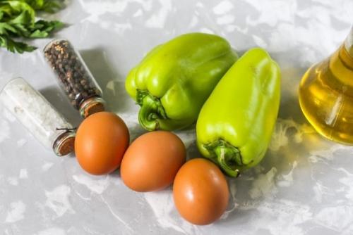 Яичница в перце. 01 Яичница в перце. 01