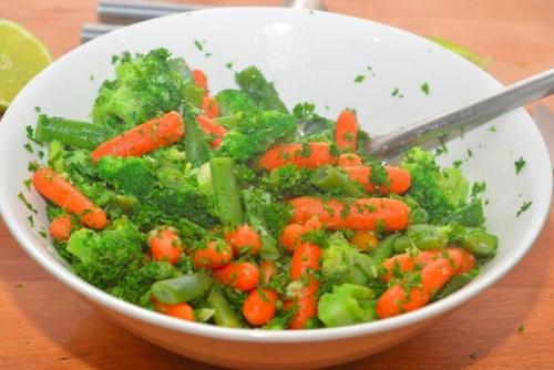 Гарнир из брокколи. 09