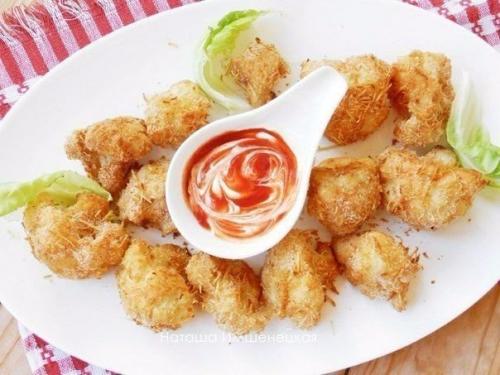 Цветная капуста в духовке.